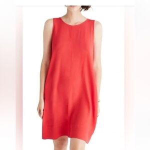 Madewell Lakeshore Button-Back Dress